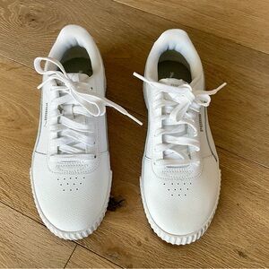 Puma Carina Soft Foam Women’s White Sneakers Size 8